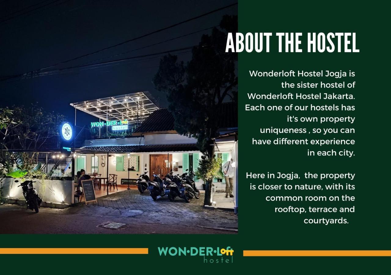 Wonderloft Hostel Jogja Джокякарта Екстериор снимка